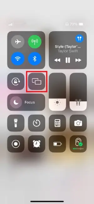Screen mirroring Screen mirroring